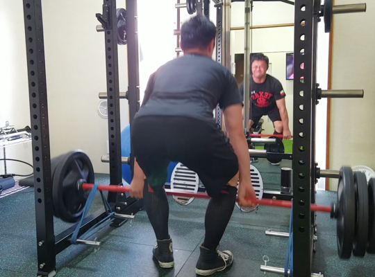 西川口パーソナルトレーニングジムデッドリフト体重の2倍