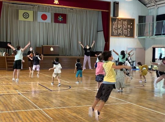 西川口のパーソナルトレーニングジムホープフィットネス放課後児童教室にコンテンポラリーダンスtantan亀頭
