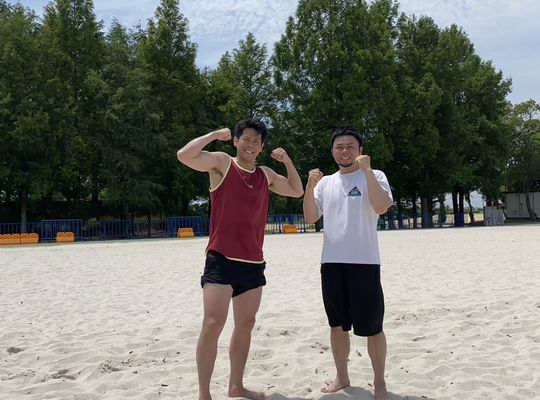 西川口パーソナルトレーニングジム砂浜トレーニング