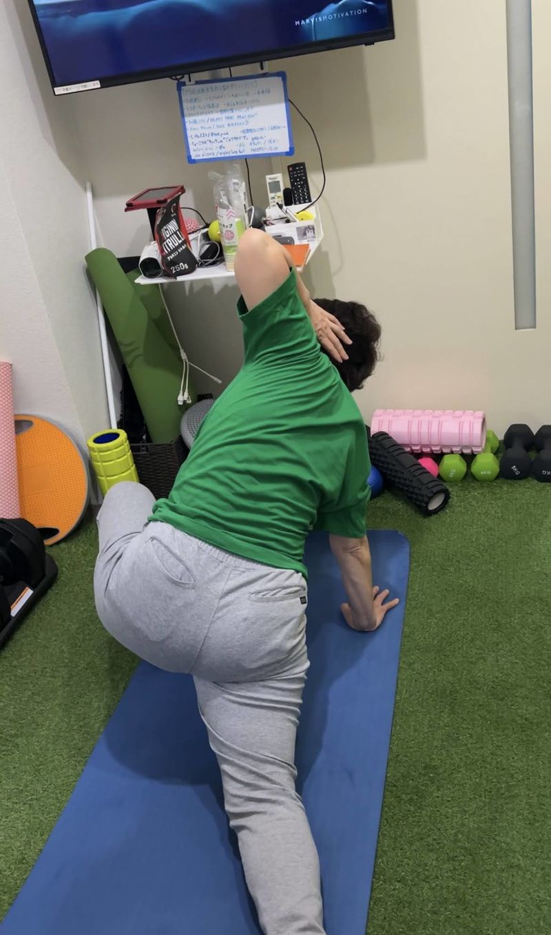 股関節エクササイズ可動域